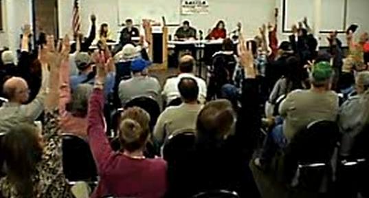 Salida Vs Modesto we say no feb 2013 town meeting video 