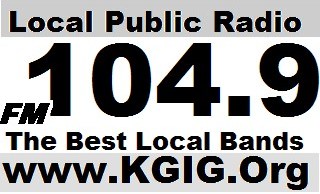 FM 104.9 FM KGIG The GIG Modesto California Local Public Radio Station Local Music and News Streaming Online 